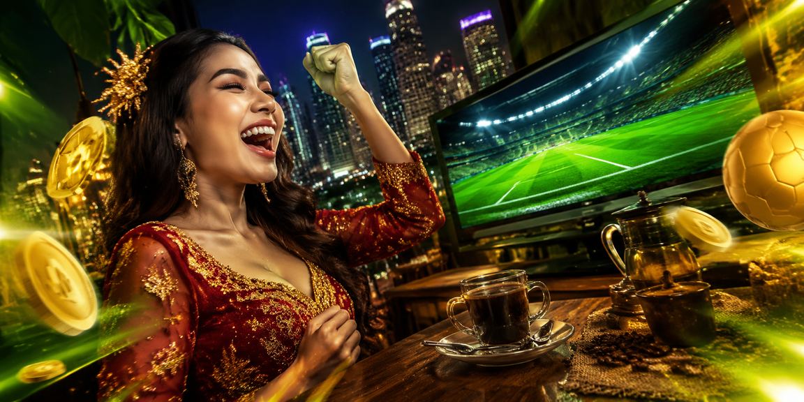 Pengguna melakukan deposit sambil menikmati kopi di kafe Vietnam